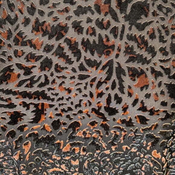 Free People Burn Out‎ Velvet Teddy Tee Oversized Small - Picture 3 of 3